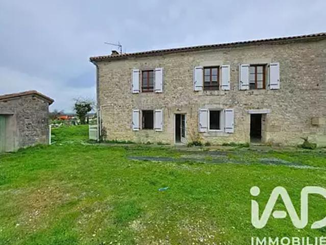 Vouzan 16410 Achat / Vente maison 5 pièces t5