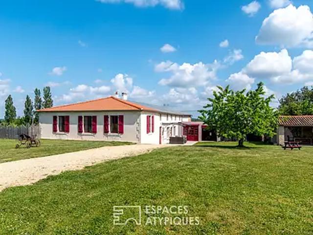 Vouillé les Marais 85450 Achat / Vente maison 6 pièces t6