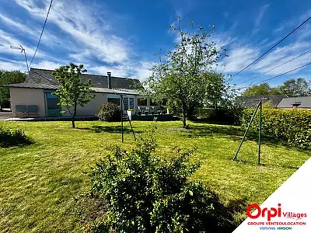 Voulpaix 02140 Achat / Vente maison 3 pièces t3 jardin terrasse