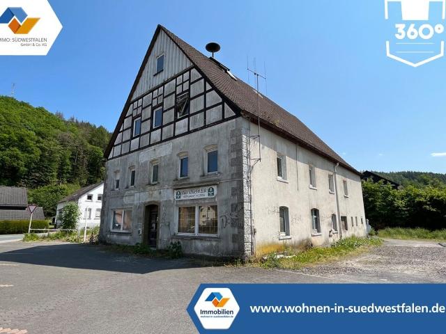 VR IMMO: | Zum scharfen Eck | Wecken Sie dieses Haus aus dem Dornröschenschlaf