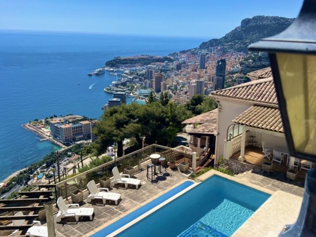 VUE DE MONACO, VUE MER PANORAMIQUE, A RENOVER