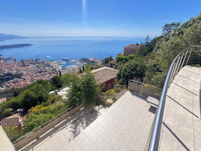 Vue MONACO, calme, 300m², large terrasse