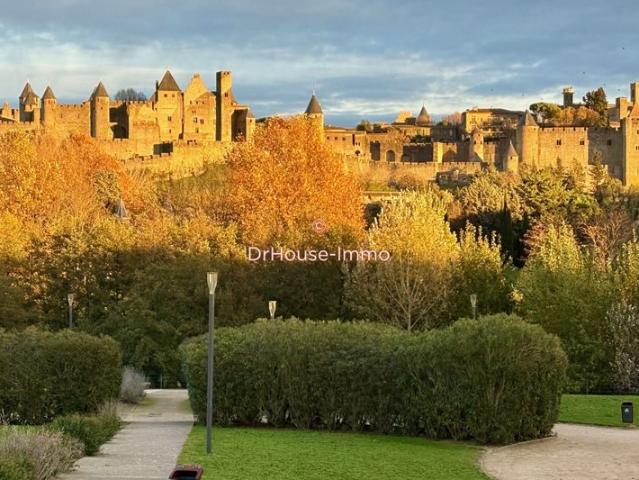 Vue Magistrale sur la Cité et les Bords d’Aude de toutes les ouvertures