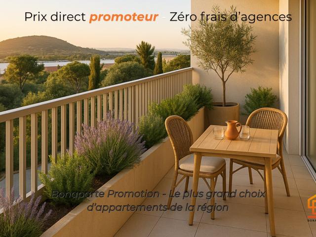 VUE MER A L'HORIZON POUR CE T3 AVEC TERRASSE IMMEDIATEMENT LIVRABLE DERNIER ETAGE 3 pièces, 65 m²