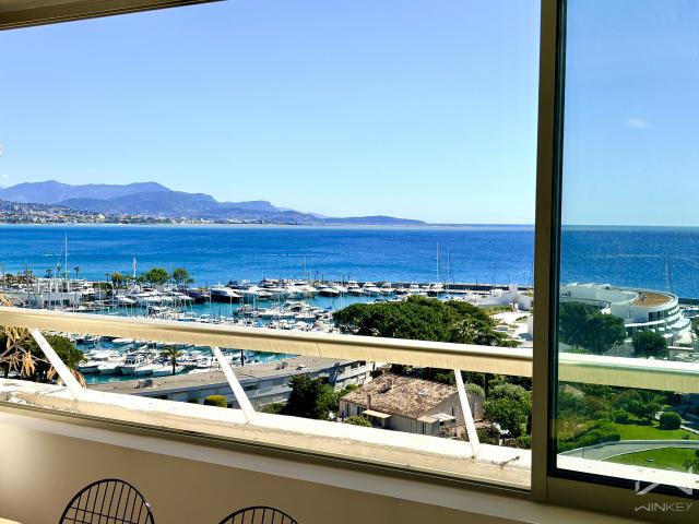 Vue mer panoramique Marina Baie des Anges