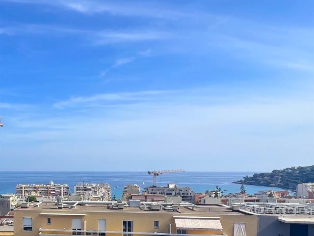 Vue mer panoramique, grandes terrasses 154m² Roquebrune Cap Martin