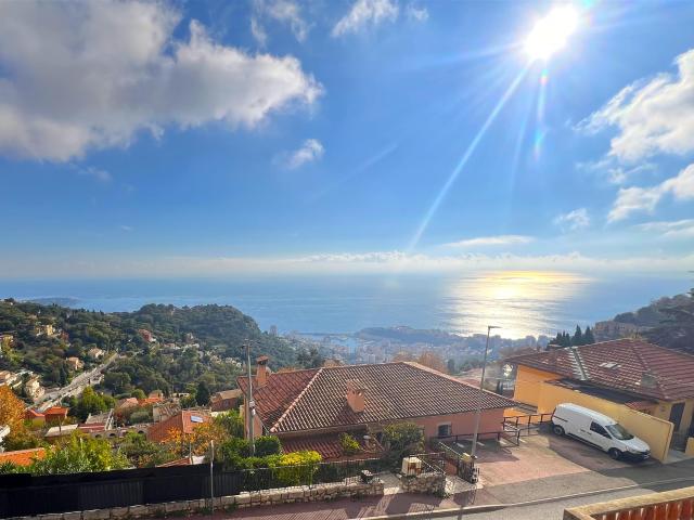 Vue mer panoramique, proche Monaco, proche centre ville 160m² La Turbie
