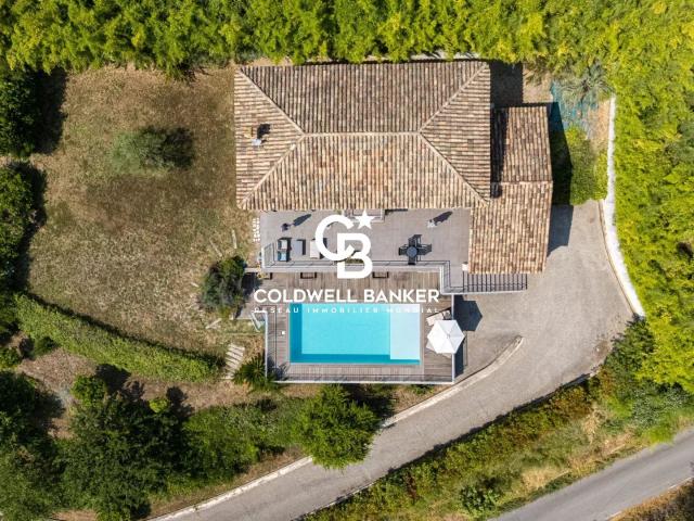Vue mer proche village possibilité 2ème maison 260m² Vence