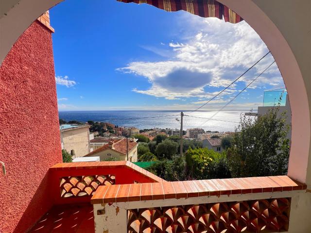 Vue mer, proche plage 100m² Cap d'Ail