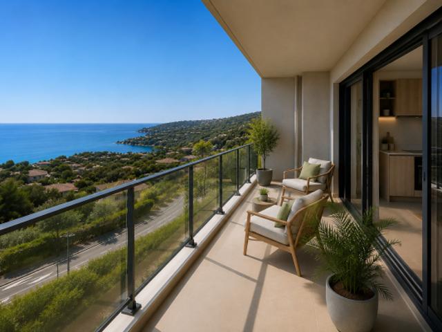 VUE MER SPACIEUX T2 AVEC TERRASSE