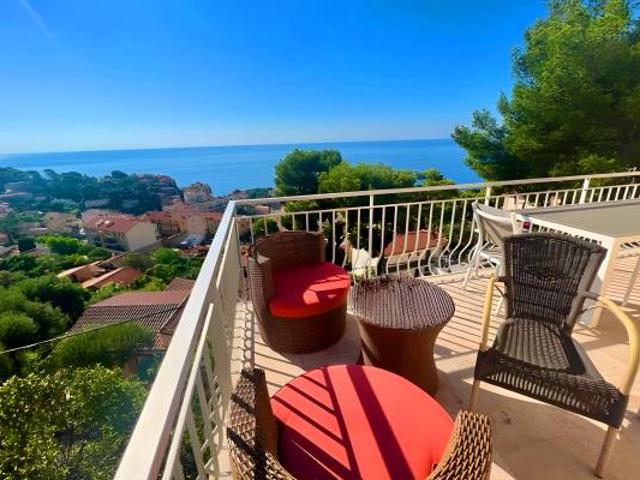 Cap d'ail, VUE MER, VILLA PROCHE DE MONACO