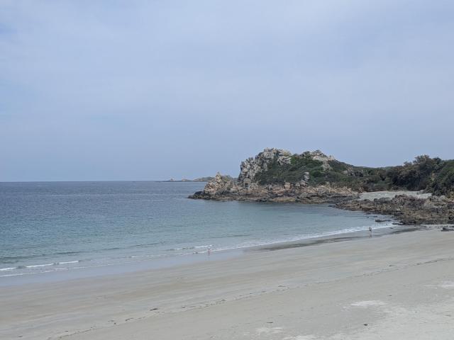 VUE MER 2 PIÈCES MEUBLÉ PLAGE DE TRESTRIGNEL À PERROS GUIREC