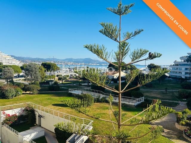 Vue mer, 2 pièces avec garage, Investissement locatif, Marina