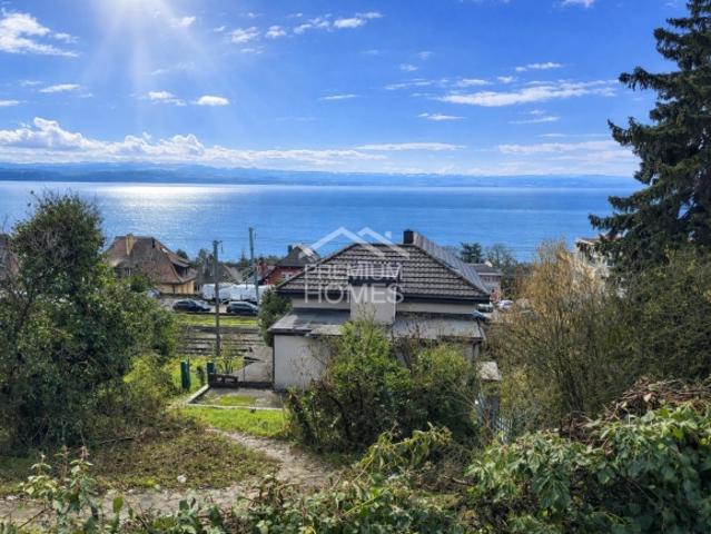 Vue sur le lac et fort potentiel