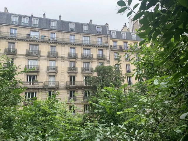 vue sur le parc butte Chaumont