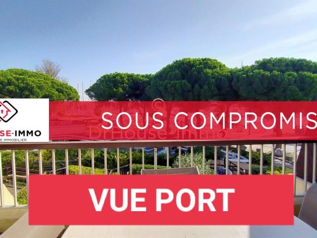 VUE PORT studio cabine Port Camargue Plage Nord