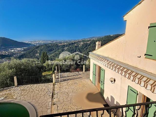 VUE PANORAMIQUE COLLINES DRAPOISES Villa avec Appartement