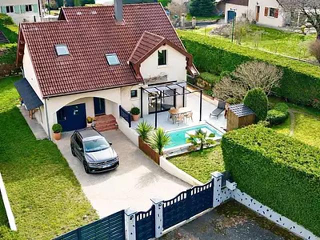 Vulbens 74520 Achat / Vente maison 4 pièces t4 piscine jardin