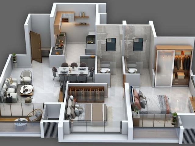 Vyom Avinea 6 Bedroom 2505 Sq. Ft. Apartment in Hadapsar Pune Listing ID: #10361