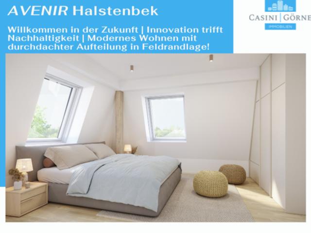 AVENIR HALSTENBEK Neubauprojekt mit nur 12 Wohnungen nachhaltige, ökologische Bauweise!
