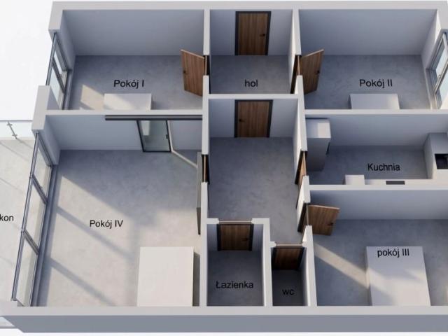Włoska 68 m², Kraków