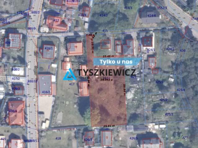 Wąska 1 900 m², Stegna