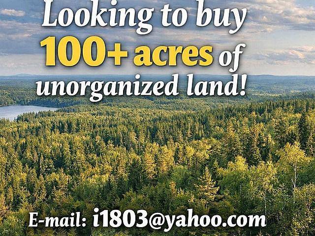 Wanted ! Looking For Unorganized Land Surrounded By Crown Land
