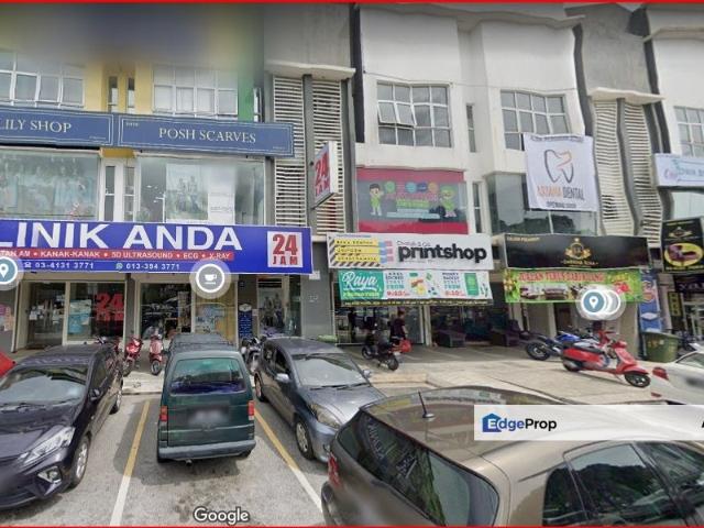 Wangsa Melawati 4 Storey Corner Shop Office Facing Mainroad For Sale