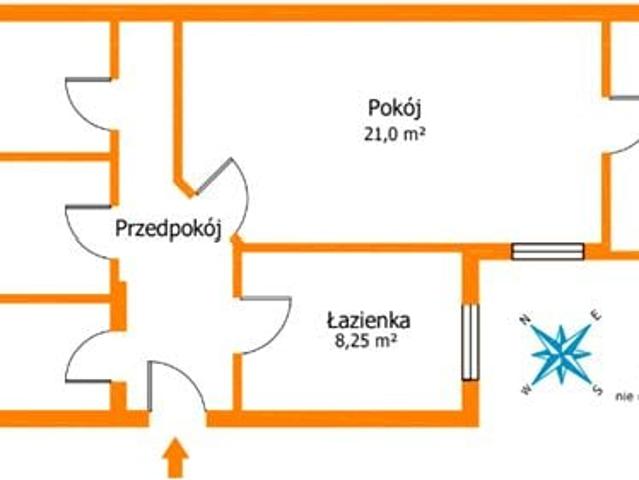 Waleriana Łukasińskiego 80,60 m², Legnica