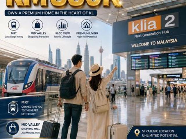 Walk To MRT Dualkey Investment 3R 10 Mins Midvalley Sunway VELO