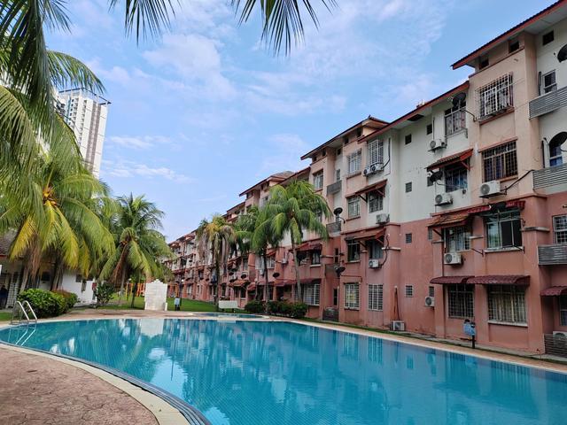 Walk Up Sentosa Apartment Court Jalan Klang Lama Kuala Lumpur