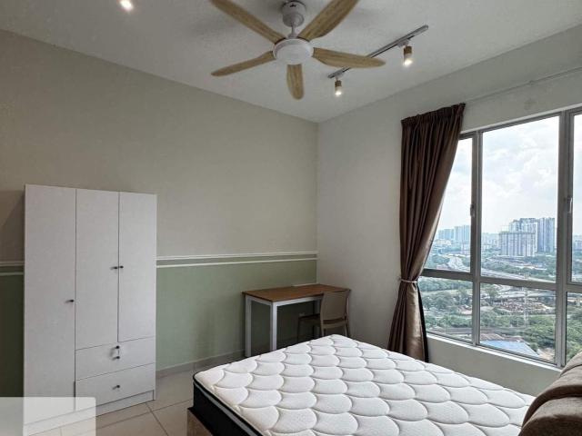 [Walk 50m to lrt salak selatan] Master Room at Nikka City Sentral Bandar Sri Permaisuri Cheras LRT Salak Selatan