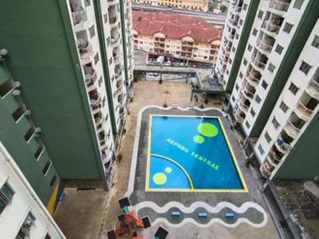 Walking Distance to MRTKEPONG SENTRAL CONDOMINIUM KEPONG FOR SALE