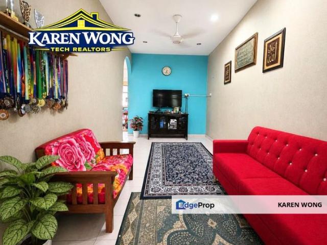 【WALKING DISTANCE TO SCHOOL】TAMAN SERAYA NEAR TAMAN KEMPAS EXTENDED AWNING TERRACE House for Sale