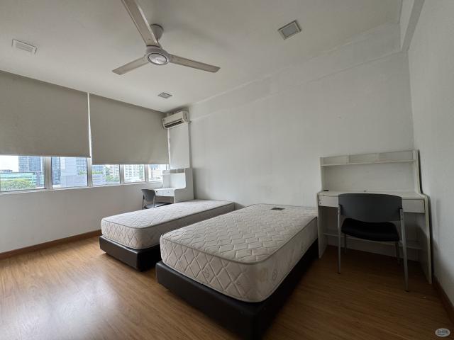Walking distance 7mins to Nu Sentral@Brickfields,Twin Sharing Room