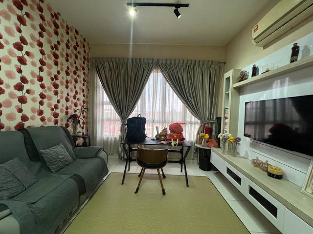 Walking take bus to SG Full Loan Sky View Apartment Bukit Indah