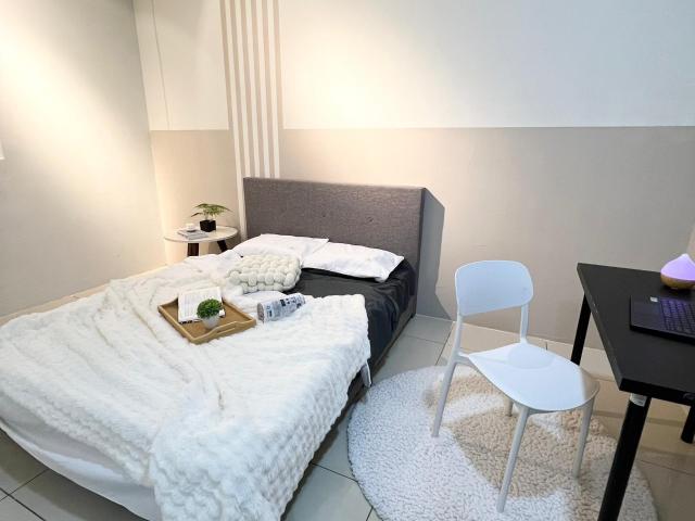 【Walking 5min to LRT Muhibah】Bukit Jalil Block B Dual Key MiniStudio Utilities,Wifi, Cleaning Service