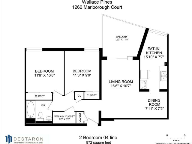 Wallace Pines 2 Bedroom Apartment for Rent at 1260 Marlborough Crt, Oakville, ON L6H 3H5 College Park