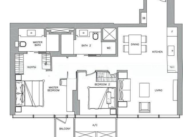Wallich Residence D2, Condominium
