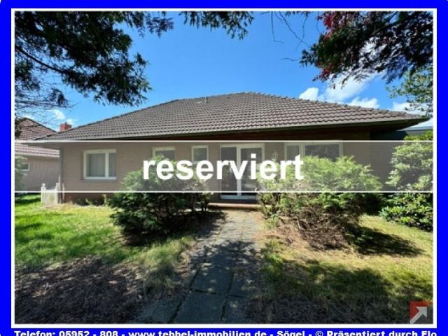Walmdachbungalow in Kluse Samtgemeinde Dörpen Traumgrundstück Immobilien im Emsland!