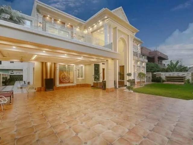 Wapda Town Corner 2 Kanal Spanish Design Bungalow For Sale Attached O Lahore Wapda Town ID 87211