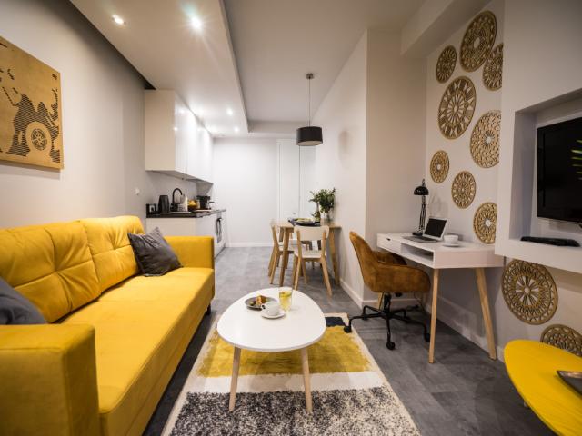 WARSAW DOWNTOWN Luxurious 1 BR Apartment with AC