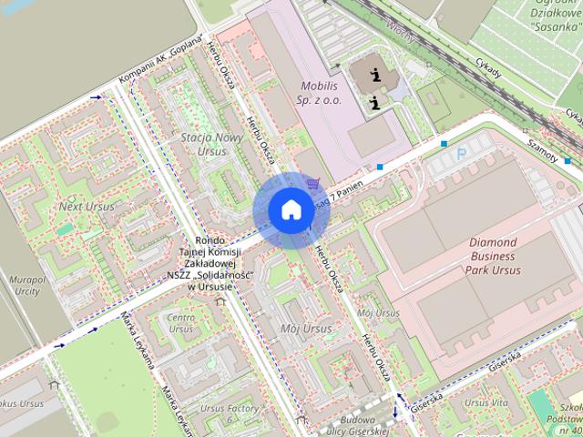 WARSZAWA URSUS SKM PKP 2 pokoje bezpośrednio KLIMATYZACJA