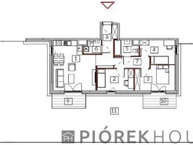Warszawa, Ursynów, Kłobucka, 72,42 m2