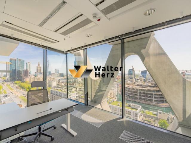 Nowoczesne biuro 322 m² w Prosta Tower, Wola