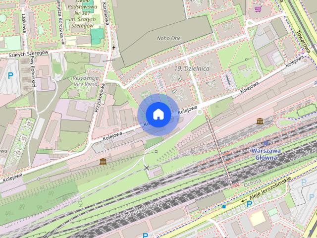 Warszawa, Wola, 19. dzielnica, Kolejowa kawalerka 31m2