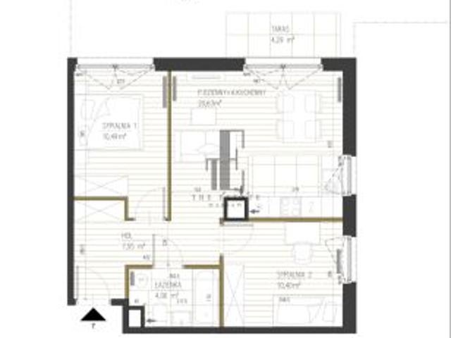 Warszawa, Białołęka, ul. Sprawna, 53 m² Mieszkanie