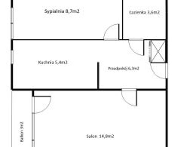 Warszawa, Praga, ul. Wiosenna, 37 m² Mieszkanie