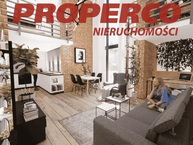 Nowoczesne 2 pokojowe z antresolą, klimaty loftów