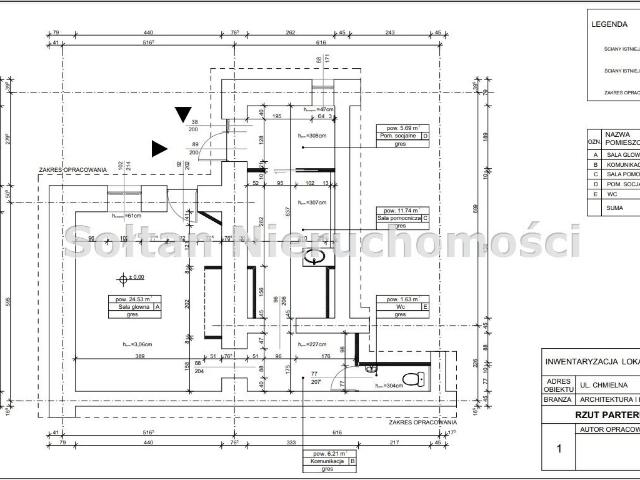Warszawa, Śródmieście, Chmielna, 49,80 m2